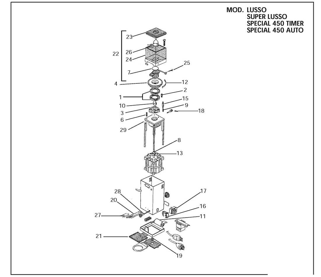 Anfim Lusso Grinder Body