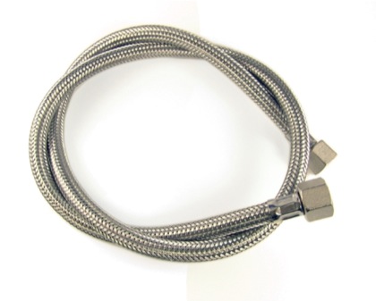 3/8" Braided Stainless