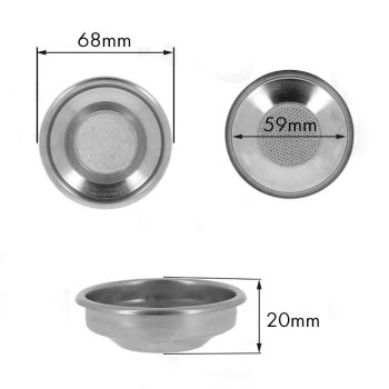 Micro Fine Single Filter Basket
