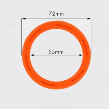Marzocco Silicone Group Gasket  Ø72x55x6.1-8mm
