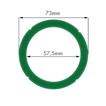 Rancilio Green Silicone Group Gasket Made in Italy