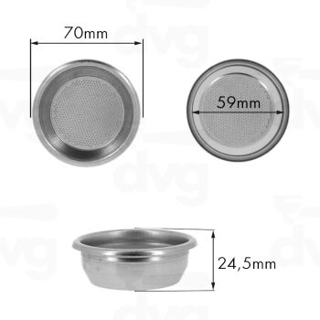 14 Gr Double Filter Basket