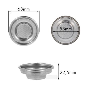  7 GR. Basket,  Narrow Rim 