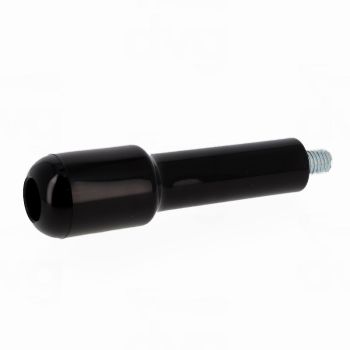 12mm Black Portafilter Handle Gloss Finish Handle