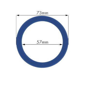 Blue Silicone E61  8.5mm Group Gasket Made in Italy