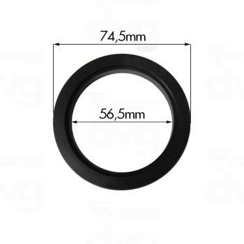 Unic Group Gasket Ø74.5X56.5XH.9MM