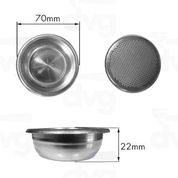 12 Gr Double Filter Basket