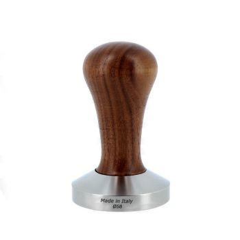 Attrezzo 58mm Convex Italian Tamper Walnut