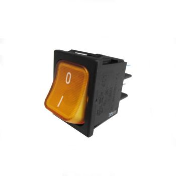 Double Pole Switch Orange