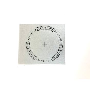 Fiorenzato Grinder Adjustment Sticker